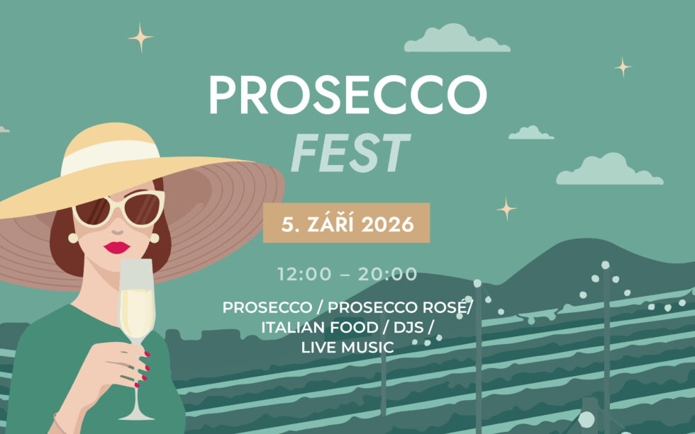 PROSECCO FEST 2026: Italská dolce vita ovládne Svatováclavskou vinici pod Pražským hradem již v sobotu 5. září