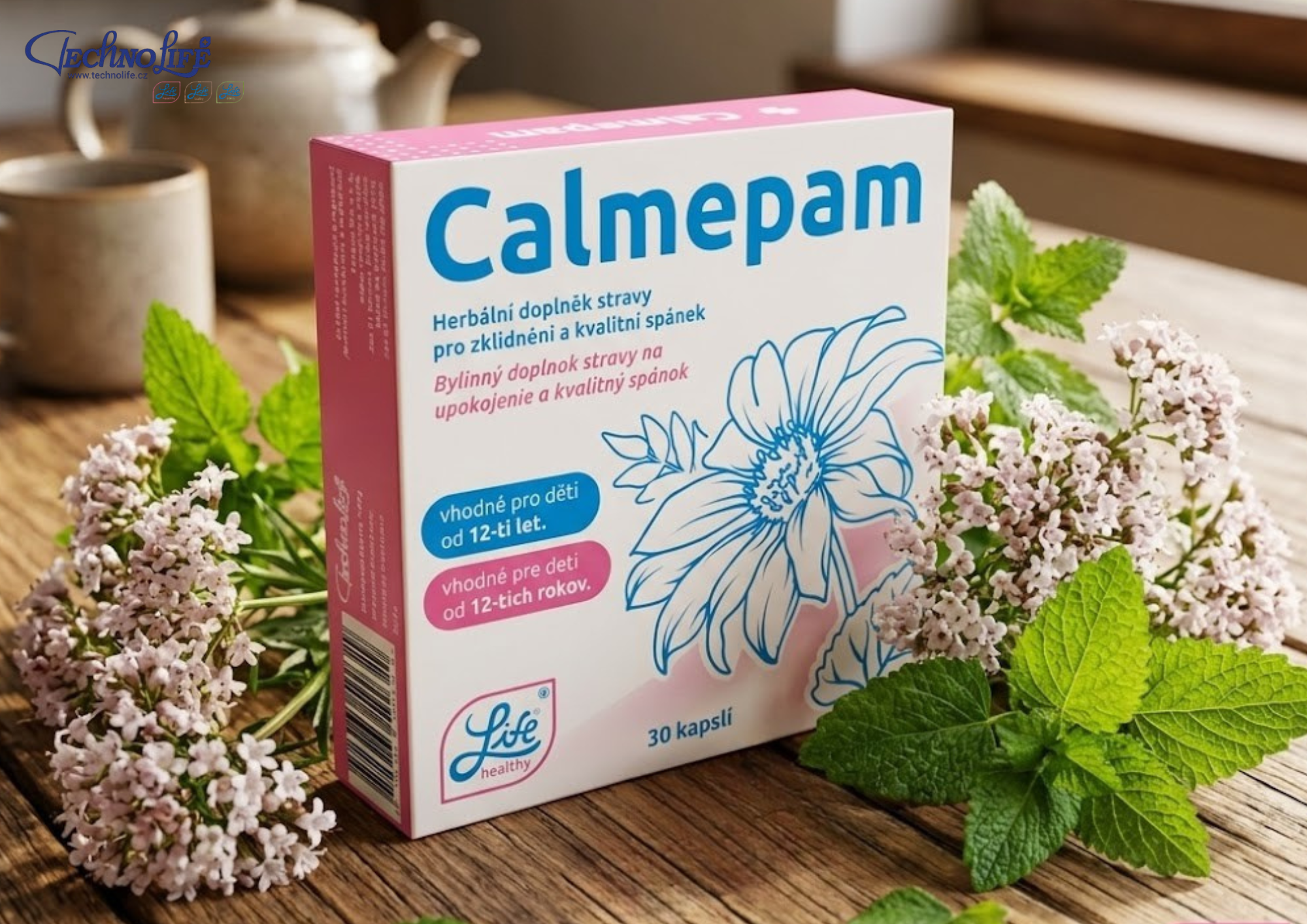 Calmepam: Co nabízí jeho složení a forma kapslí